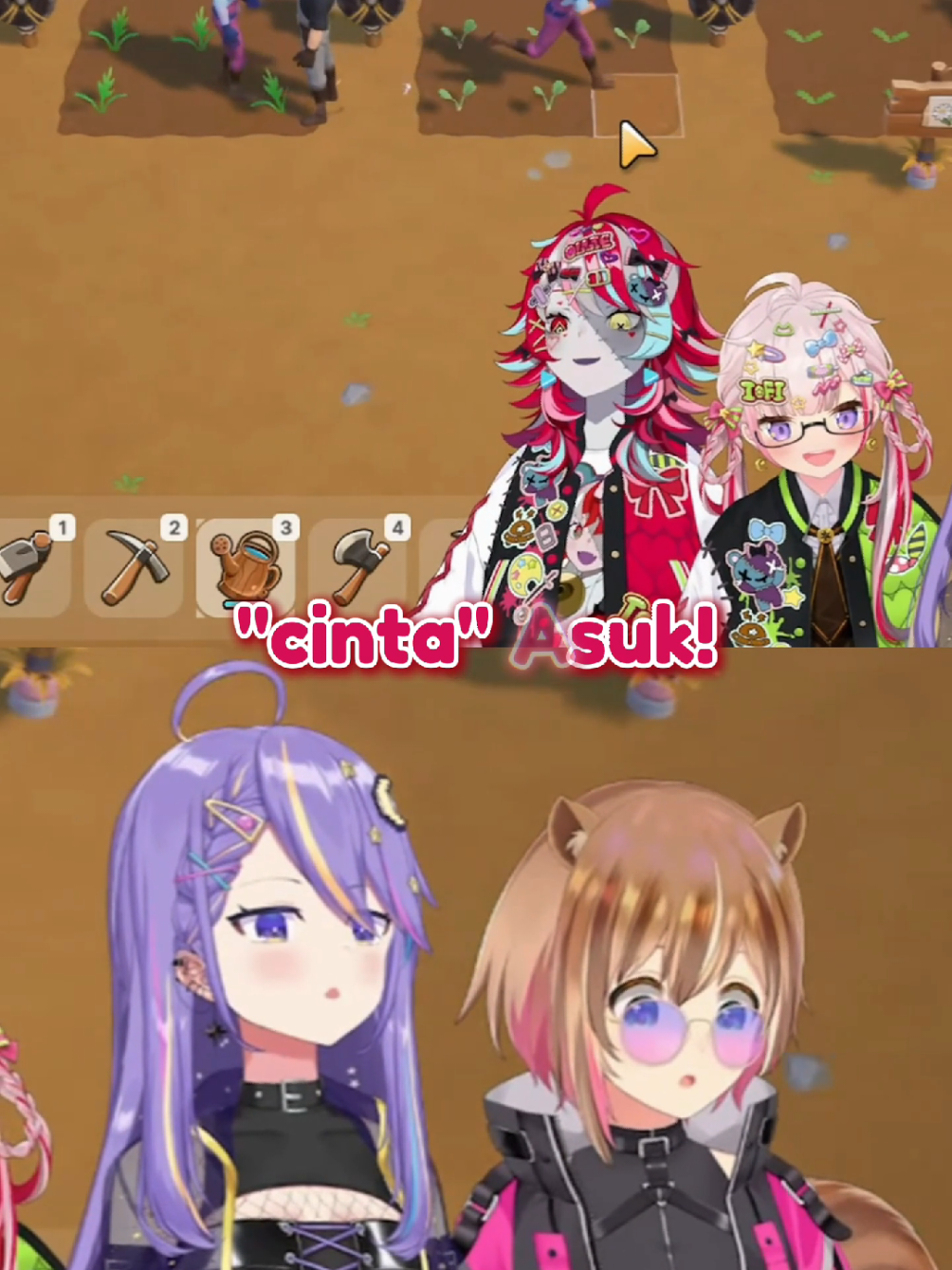 risu kebanyakan ngasi cinta #ayundarisu #kureijiollie #hololive #vtuber #fyp 