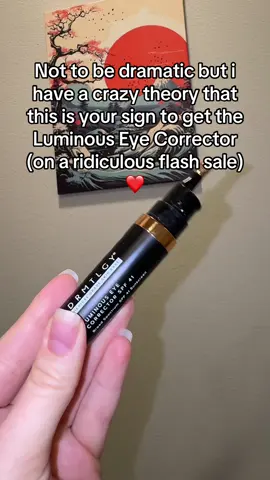 Amazing sale on DRMTLGY Luminous Eye Corrector 🤩 #drmtlgy #luminouseyecorrector #darkcircles #eyebags #tiktokshop 