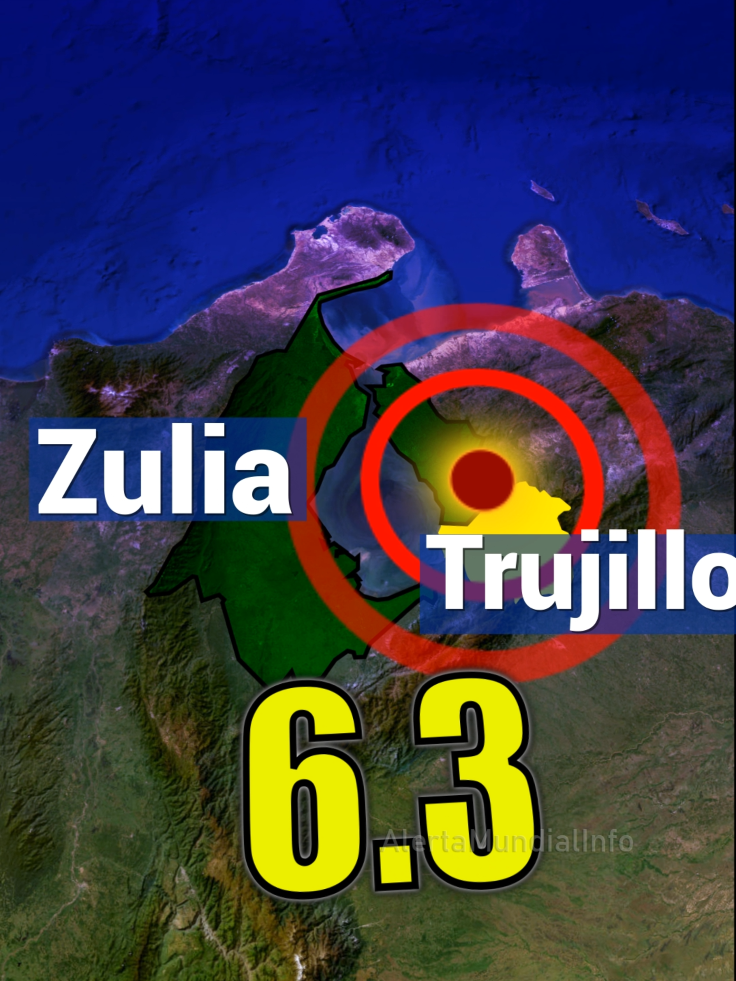 El 24 de septiembre de 2025 se registró un fuerte sismo de magnitud 6.3 en Venezuela, con epicentro localizado a 29 km al noreste de Mene Grande, en la zona limítrofe entre los estados Trujillo y Zulia. La localidad cercana cuenta con una población aproximada de 60,500 habitantes. El movimiento telúrico ocurrió a las 23:51:39 horas (hora local) y tuvo una profundidad superficial de 10 km. #sismo #terremoto #Venezuela #Trujillo #Zulia #MeneGrande #earthquake