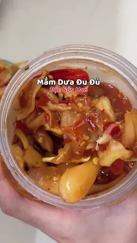 mắm dưa đu đủ giòn rụm ăn với cơm ngon lắm #mamduadudu #mamduadudubengoc #mamdudu 
