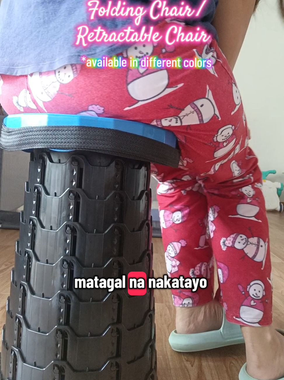 Replying to @rea7631  Iwas ngalay na talaga sa foldable chair nato mga Momsh✨ #foldablechair  #foldingstool  #retractablestool  #foldingchair  #retractablechair 