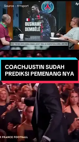 Coachjustin: bener kan yang gua bilang! #coachjustin #justalkmedia #balondor #dembele #timnasindonesia 
