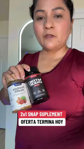 Duo snap suplement te ayuda con el cuidado prostata #snap #oxidonitrico #vitality #suplementos #tiktokshop 