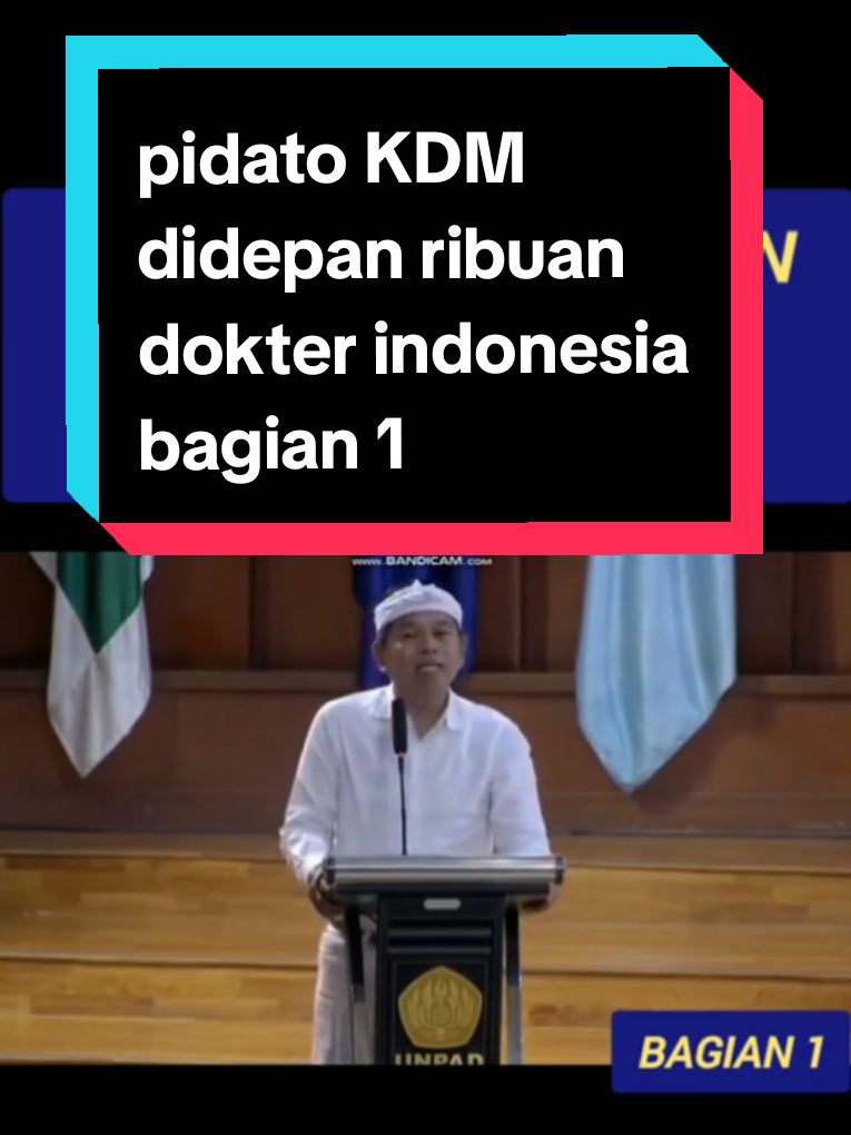 #kdm #kangdedimulyadi pidato di depan ribuan dokter indonesia #fypviralシ #fy #foryou 