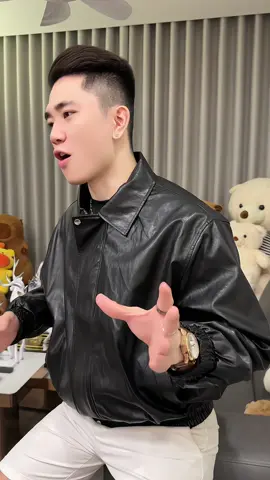 Áo Khoác Da Form Boxy COOLCREW