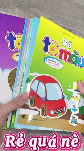 Bộ 10 cuốn sách tập tô cho bé với 10 chủ đề khác nhau#sach #sachtapto #sachtaptochobe 