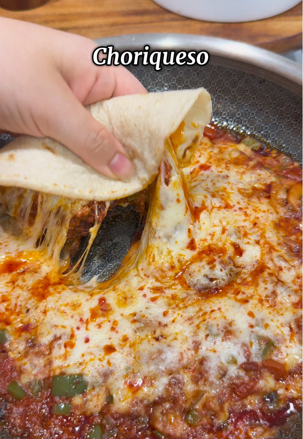 Choriqueso #parati #mexicanfood #recetas #recetasfaciles #viral 