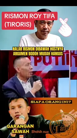 masalah sepele dibuat ribet. ya rismon ini