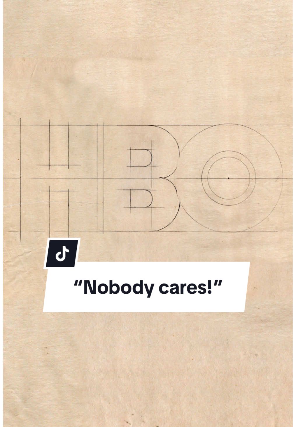 🤷🏻‍♂️“Who. Cares? Unfollowed” This is how a *lot* of people responded to my post about the mistake in the HBO logo.  For those that didn’t see it, the H and the B of the logo don’t line up at the top of the official vector version from the website.  Not only that, but the original designer @Gerard Huerta700 got in touch!  Long story short, we’re all good, and Designerrrs™ community members can watch my interview with Gerard Huerta where we talk about this and his illustrious career!  #hbo #typography #logodesign #logo #designtok 