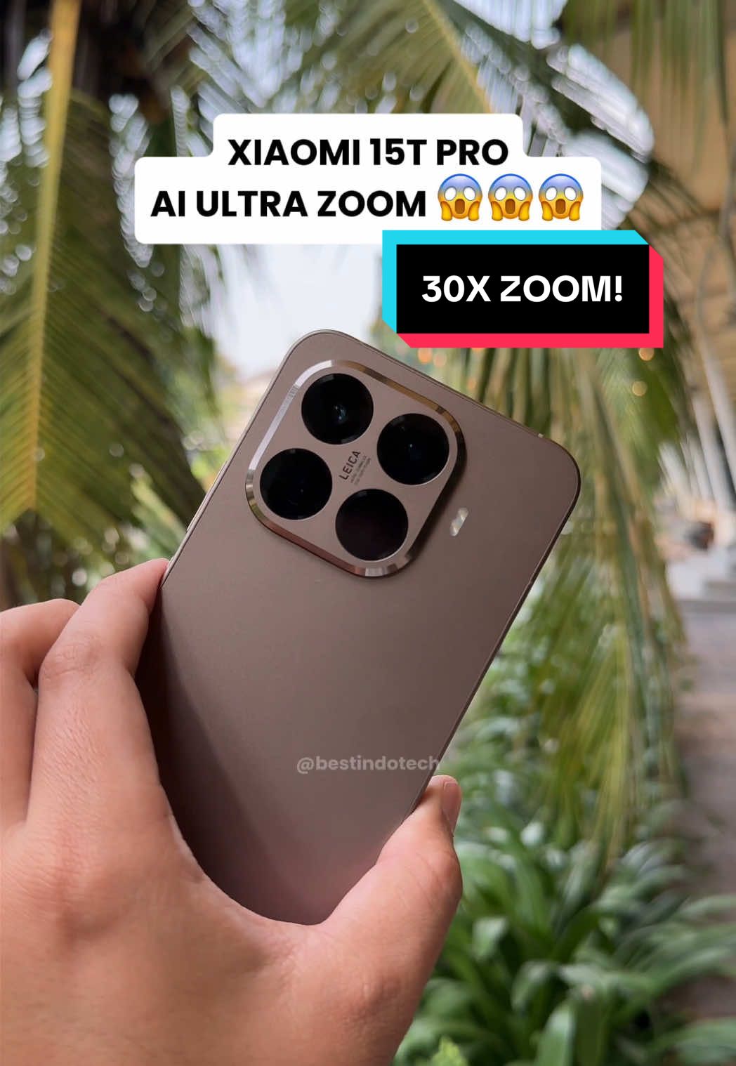 Zoom sampe jauuuuuuuuuuuh… 🔭  Pake kamera Xiaomi 15T Pro (manfaatin AI Ultra Zoom kaya di flagship Xiaomi 15 Series) #xiaomi 
