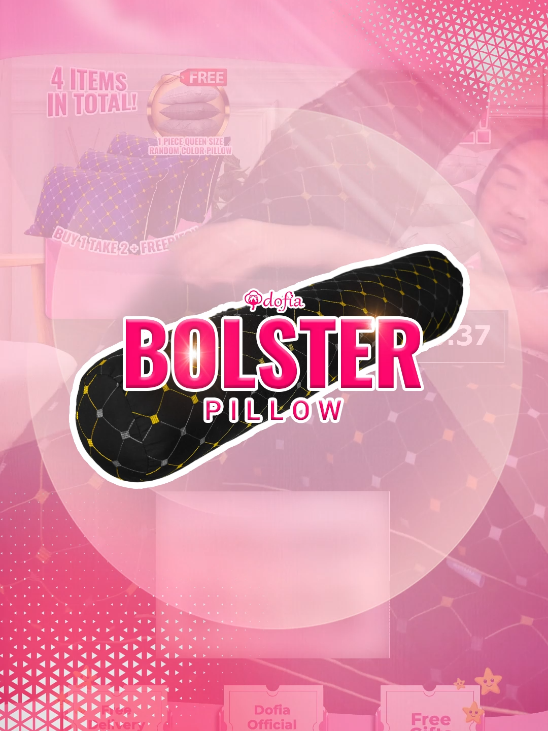 Not your ordinary pillow 💯  Our Dofia Bolster Pillow gives full-body comfort, extra support, and softness you’ll love night after night 🌙✨  A sulit choice for anyone who wants more than just sleep—rest that truly feels good 🛏️💖 🛒 Check it out now in our Yellow Basket! #tiktok #foryoupage #viral #viraltiktok #dofiaph #trending #foryourpage #foryou #fypシ #duet #fyp #tiktokviral #promo #tiktokmademebuyit #tiktokbudol #dofia #dofiapillows #dofiabeddings #bermonths