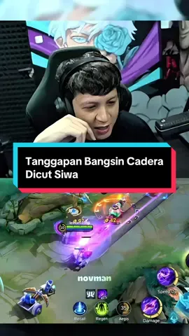 Tanggapan Bangsin terhadap Cadera dicut sama SIWA #NEXTJagoanMabar #MLBBNEXT2025 #fyp #mobilelegends #fypシ゚viral 