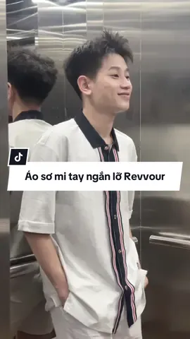 Áo sơ mi tay ngắn @RvR REVVOUR #vandauthangmay #reviewlamdep #thoitrang #quanao 