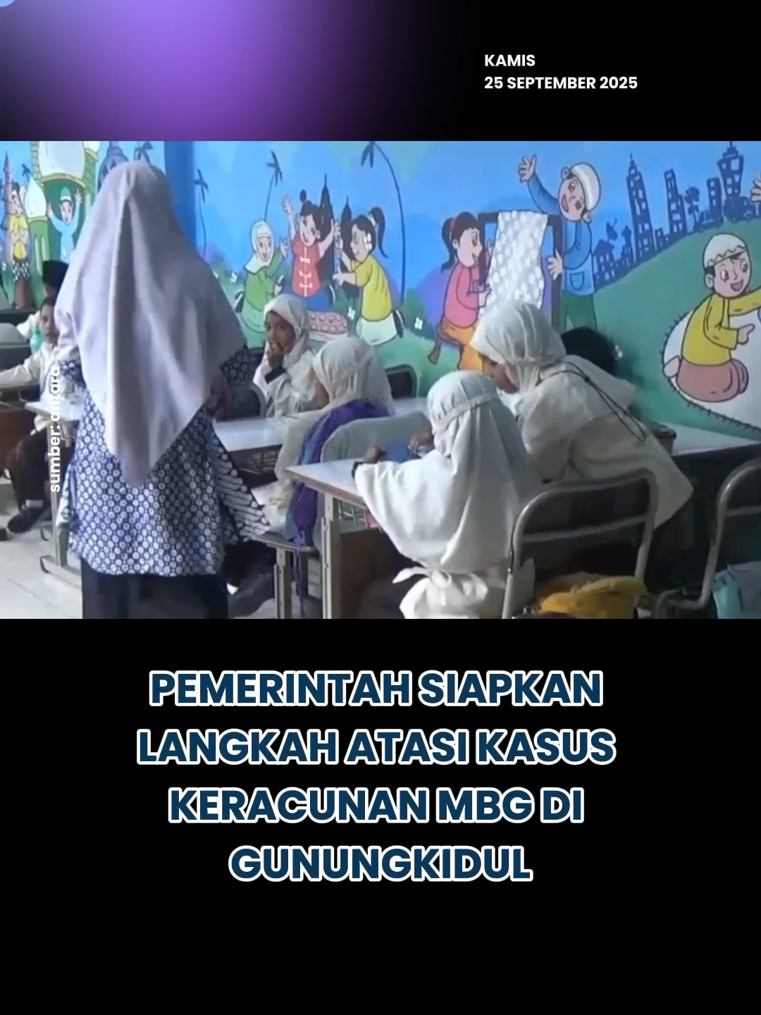 PEMERINTAH SIAPKAN LANGKAH ATASI KASUS KERACUNAN MBG DI GUNUNGKIDUL www.harianmuria.com #harianmuria