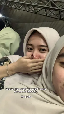 #CapCut Selamat menempuh hidup baru sahabatku semoga pertemanan kita sampai punya cucu ya @f 😘🫂🤍