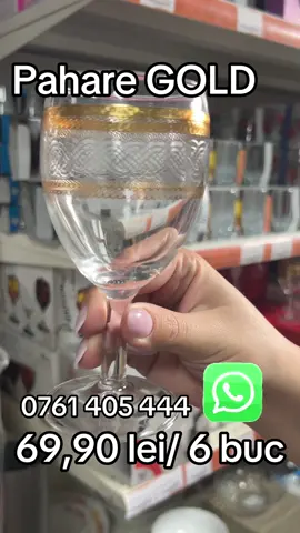 0761 405 444 COMANDĂ ACUM #siroshop #GOLD #fyp #wine #glass 