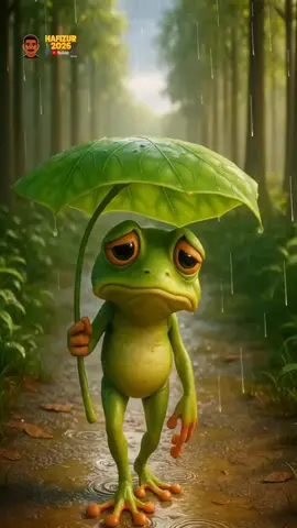 ব্যাংঙ যখন কষ্ট পায়, 5 Watch How It Walks! #shorts #hafizur2026 #cartoon #entertainment