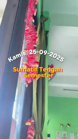📚✨ Sumatif Tengah Semester Day 2 ✨📚 Hari ini siswa-siswi SDN Made 1 melaksanakan ujian mata pelajaran Bahasa Indonesia dan Bahasa Inggris. Dengan penuh semangat, mari kita kerjakan soal dengan teliti, jujur, dan percaya diri 💪✍️ Semoga hasil terbaik diraih dan menjadi langkah menuju prestasi gemilang 🌟 Tetap semangat anak-anak hebat! 🔥 #SumatifTengahSemester #Day2 #BahasaIndonesia #BahasaInggris #AnakHebat  @muntiqoh @dispendiksby