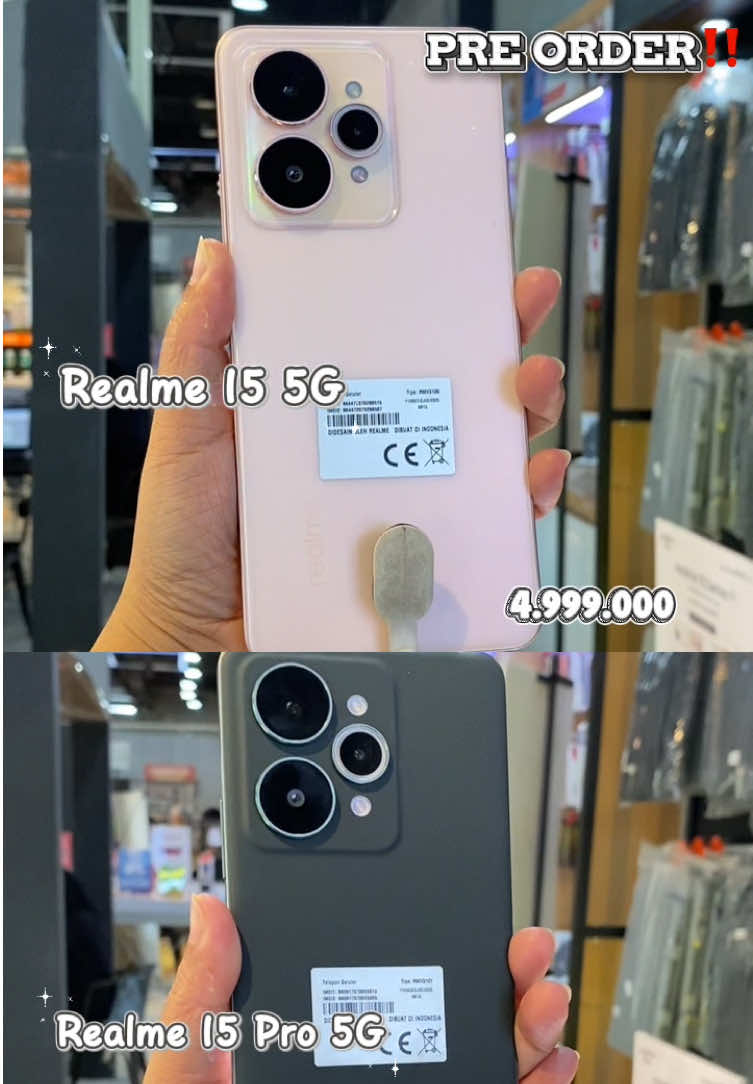 Realme 15 Series bisa pre order sekarang juga di Topsell !!🤩 KREDIT MUDAH DAN CEPAT ✅KTP SAJA ✅DP MULAI 0 RUPIAH ✅BUNGA MULAI 0% ✅PROSES CEPAT ✅TIDAK SURVEY🔥 BISA SHOPEEPAYLATER , KREDIVO , BLIBLI , AKULAKU , HOMECREDIT , INDODANA , KREDIT PLUS PENGIRIMAN GRATIS ONGKIR🚚  📍TOPSELL BHAYANGKARA NO.89 MOJOKERTO #realme #realme15 #PreOrder #kredithp #fyp 