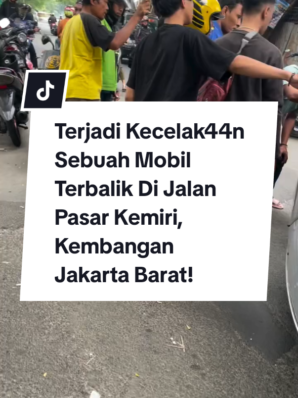 Terjadi kecelakaan sebuah mobil terbalik di Jembatan Pasar Kemiri arah Perumahan Bojong Indah, Kembangan, Jakarta Barat, Kamis (25/9/2025) pagi. #hariharijakarta #jktinfo #infojakarta #jakarta #jakartatimur 