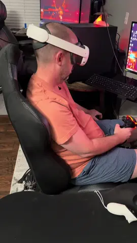 Check out my husband’s flight sim as he plays DCS with the meta quest 3 vr headset #flightsim #flightsimulator #vrheadset #gaming #dcs 