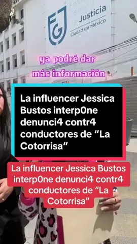 La influencer Jessica Bustos interp0ne denunci4 contr4 conductores de “La Cotorrisa” Jessica Bustos esposa del influencer Xuxo Dom, interpus0  una denunci4 en contr4 de Ricardo Pérez y José Luis Slobotzky del podcast “La Cotorrisa” por presunt0 acos0 s*x**l. . . . . . . . . . . #ricardoperez #slobotzky #lacotorrisa #tiktok #gabbymarron 