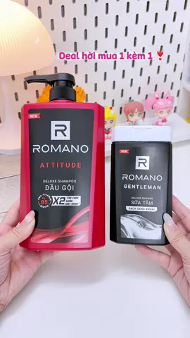 Dầu gội hương nước hoa Romano đang có deal hời nha mí anh👌#daugoi #daugoiromano #daugoihuongnuochoa #romano #xuhuong 