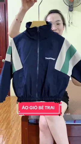 ÁO KHOÁC GIÓ BÉ TRAI#mevabe #tiktokshop #aokhoacgio #aokhoacgiochobe 