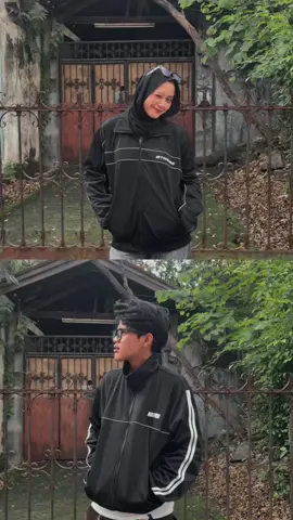 couple oufit nonton bola pake tracktop bitsnbobs🙌🏻👀 #bitsnbobs76_ 