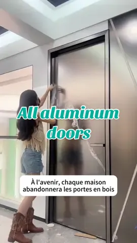 #portesintérieures #portesenaluminium #décorationmaison #materiauxmodernes #tendances2025