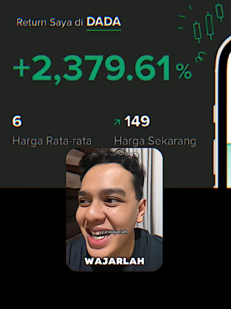 wajarlah kalau saham #dada  naik terus😛😛 #tradingsaham #sahamindonesia #investor #sahamdada 