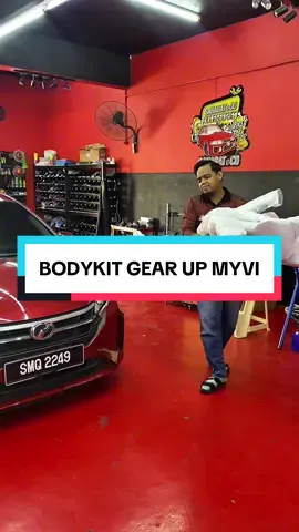 Bodykit & Spoiler Gear Up Perodua Myvi #kedah #sahabatco #sungaipetani #aksesorikereta #myvi 