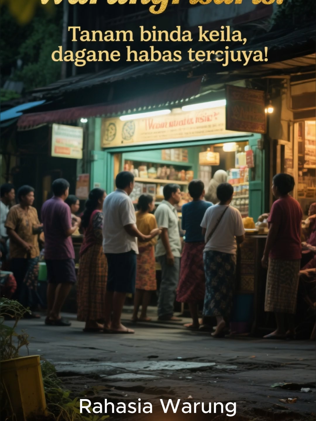Rahasia Warung Laris: Tanam Benda Kecil, Dagangan Habis Terjual! Kenapa ada warung kecil yang tak pernah sepi?  Ternyata ada rahasia Jawa kuno yang jarang orang tahu… 🌿  Kalau mau hasil lebih maksimal, bisa lakukan ruwatan penglaris dagang. Klik link di BIO! 👉 #RitualPenglaris #WarungLaris #spiritualjawaantigagal #Penglarisan #IlmuDagang #PenglarisDagang #WarungRame #RitualJawa #KiJamas