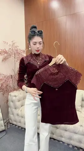 Màu đỏ đô hách da hách dáng luôn nè #hashtagxuhuong #aochekhuyetdiem #aobassicdephoido #doxinhchonangdichoi #aoxinhchonang🌷🌷🌷 