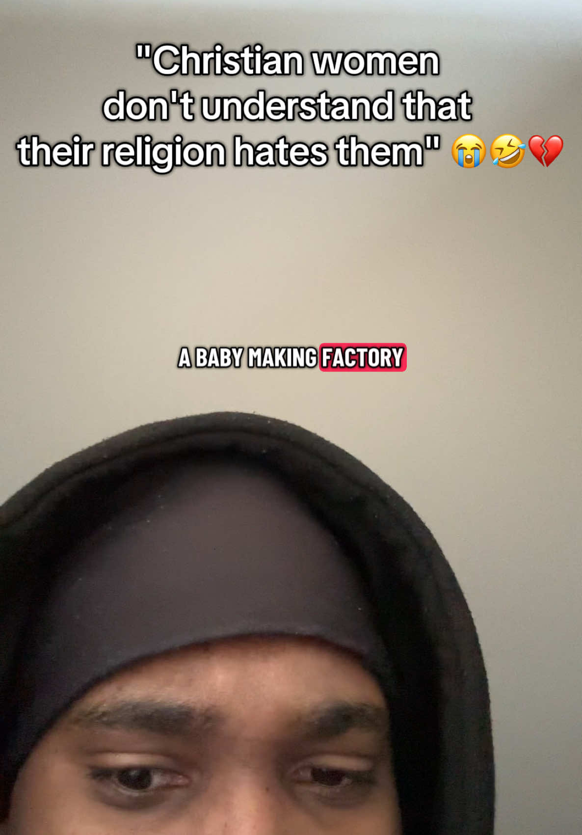 Christian women are the peak of ignorance, like have you guys even ready your holy book? God doesn't even consider you equal to men. At this point you are trolling with this religion nonesense. #christianitytiktok #christianwoman #bible #churchgirl #atheism 