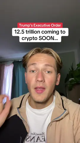 U.S. lawmakers urge the SEC to enact President Trump’s executive order, enabling access to the 12.5 trillion for cryptocurrency investments. 🤯 #sec #trump #crypto #investing #greenscreen 
