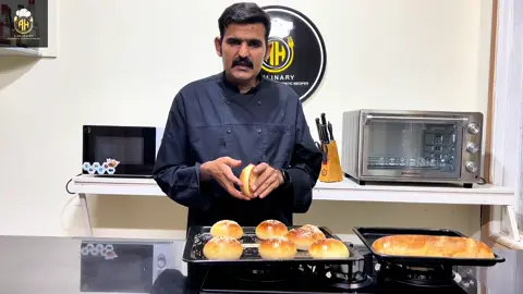 Burger Bun Recipe | Restaurant Style Soft Buns Ghar Par | AH Culinary INGREDIENTS  Flour (میدہ) 500 gram Butter (مکھن) 50 gram Sugar (چینی) 50 gram Salt (نمک) 10 gram Yeast (خمیر) 10 gram  Bread improver (بریڈ امپروور) 2 gram Water (پانی) 250 ml Egg (انڈے) 3 #BurgerBuns #HomemadeBurgerBuns #SoftBuns #BakeryStyleBuns #BurgerBunRecipe #HomemadeBread #FreshBuns #SoftAndFluffy #BurgerRecipe #FoodLovers #HomeCooking #BakingLove #FoodiesOfInstagram #CulinaryArts #AHCulinary