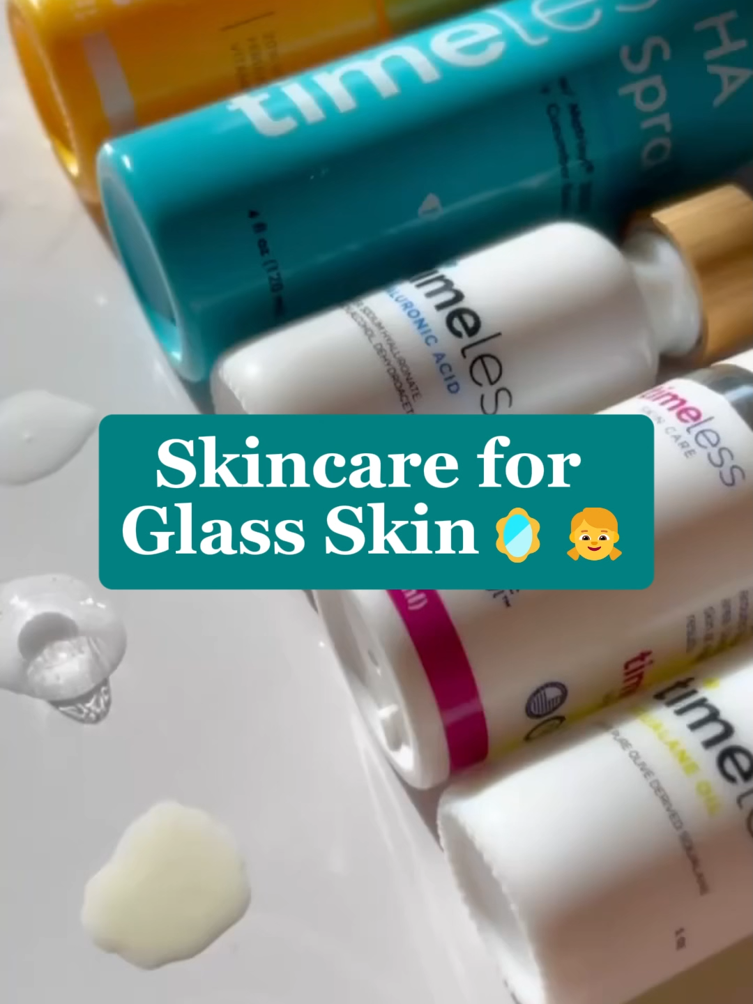 it's a Timeless Texture Thursday! 🌟 #TimelessSkincare #SkincareLayering