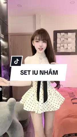 Set chấm bi tay phồng cvay ngắn xinh iu #fypシ゚ #tamyclothing #outfitideas #homnaymacgi #fashion  