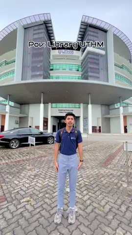 Feeling international ?   UTHM ada library terbesar Asia Tenggara !!!😍 #uthm#uthmjohor#libraryuthm#campuslife#mhs 