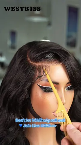 Guess the final price after coupons? Tune in to find out!#westkisshair #gluelesswig #hairstyle #fyp