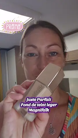 Promo !!! -24%  Juste Parfait !!! Fond de teint leger de la marque Magnifaïk. Produit très leger. Facile à appliquer. Noté 90/100 sur Yuka. Cliques sur le caddie ora.ge pour profiter de la.prom9.  @Magnifaïk Beauty  #magnifaik #fonddeteint #teint #justeparfait #Offrespourtoi 