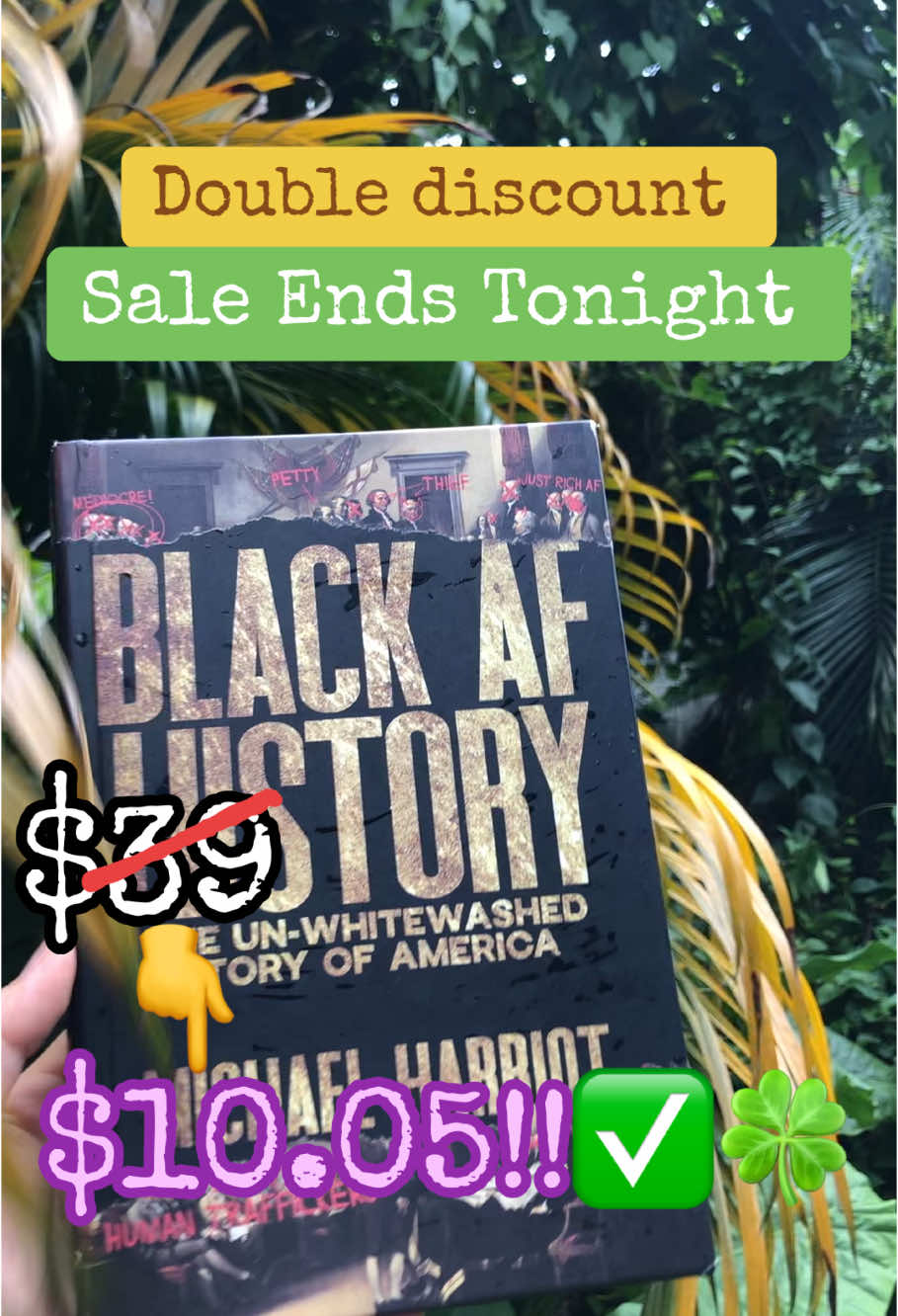 Don’t miss it, it’s on sale for a limited time!!!🙏📕#blackafhistory #katrina #hurricanekatrina #blackafistorybook#blackbooktok#tiktokshopcreatorpicks #tiktokshopsummersale 