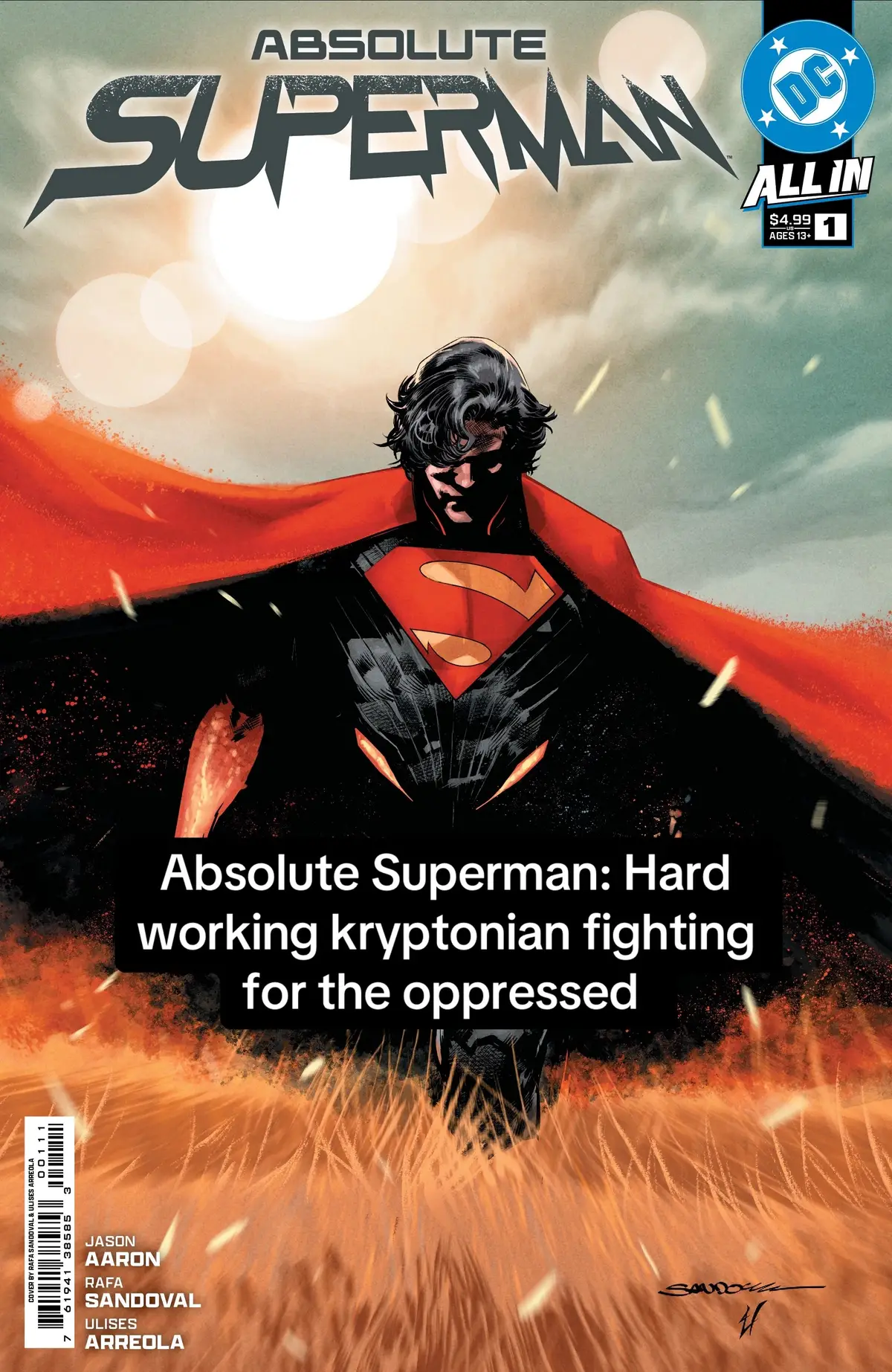 The Absolute comic series is one of my favorite of all time it’s so good #batman #dccomics #dc #superman #joker 