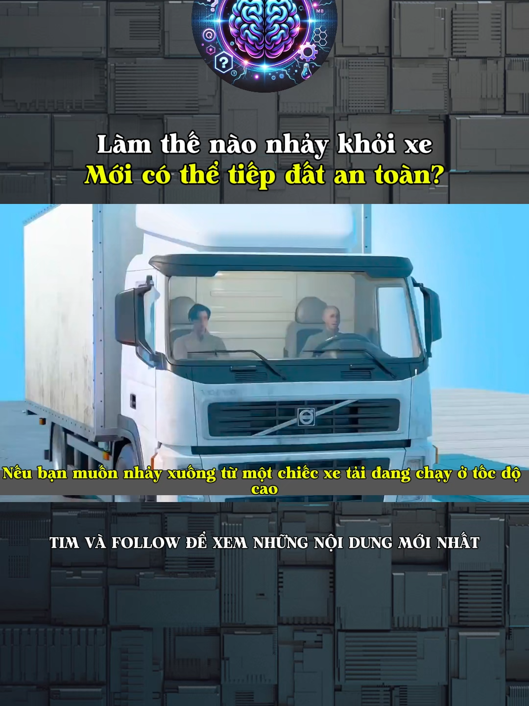 Làm thế nào nhảy khỏi xe mới có thể tiếp đất an toàn?#LearnOnTikTok #kienthuc #khoahoc #kienthucthuvi #khampha #doisong