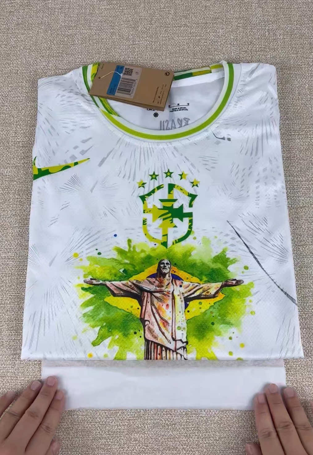 Brazil 2025-2026 Goddess Special Edition New Football Jersey. This is the best jersey.#fyp #Brazil #footballjersey #newjersey #footballtiktok 