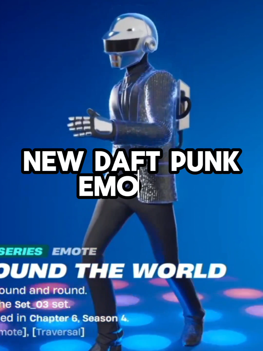 New Daft Punk Emotes and a benson boone emote? #foryou #fortniteupdate #fortnite #daftpunk #daftpunkfortnite 