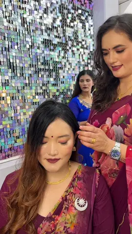 finaldaymakeup#10daysmakeupclass #pokharaa #studentwork #Viral #reasonableprice @A E Y l E E 🍁 @Anu Gurung @Sobita Sth 