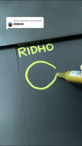 Membalas @zaranafadilla desain logo RIDHO | komen nama kamu 🥰 #logos #logonama #logodesign #logonamechallenge 