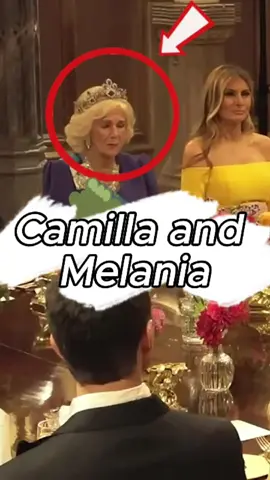 Camilla and Melania #fyp #fypツ #royal #queencamilla #princessdiana 